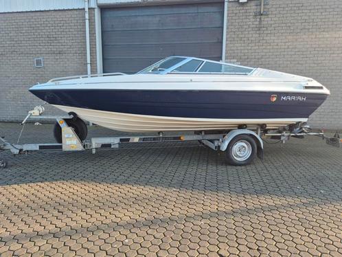 Mariah 181, Watersport en Boten, Speedboten, Zo goed als nieuw, 6 meter of meer, Benzine, Polyester, Binnenboordmotor, Ophalen