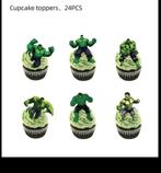 24 taart toppers hulk avengers prinses fortnite minnie mouse, Ophalen of Verzenden, Nieuw, Taarten, Versiering