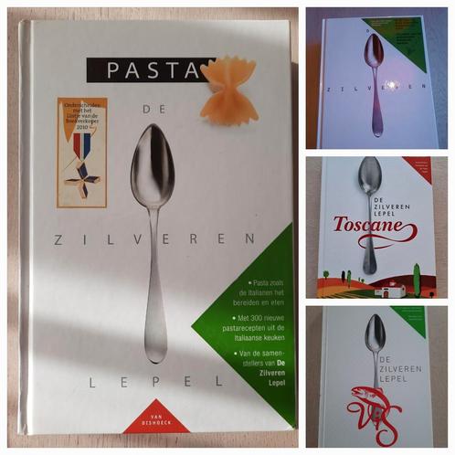 De Zilveren lepel EN Pasta EN Vis EN Toscane, Boeken, Kookboeken, Zo goed als nieuw, Italië, Ophalen of Verzenden
