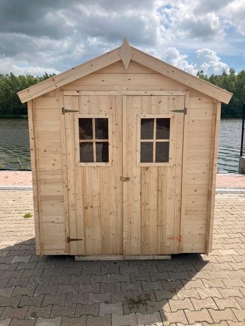 Blokhut / tuinhuisjes, Tuin en Terras, Tuinhuizen, Nieuw, Blokhut, Hout, Minder dan 250 cm, 200 tot 400 cm, 2 ramen, Ophalen
