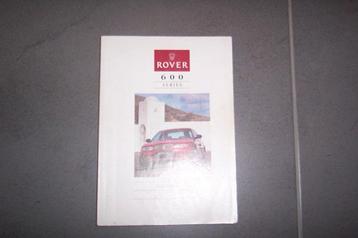 Gebruikershandleiding voor ROVER 600  series 1993/1999  beschikbaar voor biedingen