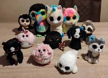 12 mooie bibiboo knuffels zeer nette staat beschikbaar voor biedingen