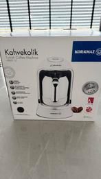 Turk kahve makinasi korkmaz / Turkse koffiemachine, Gemalen koffie, Ophalen of Verzenden, 4 tot 10 kopjes, Koffiemachine