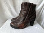 Bruin leren used-look enkel-laarsjes Jan Jansen mt 40, Kleding | Dames, Schoenen, Bruin, Lage of Enkellaarzen, Jan Jansen, Ophalen of Verzenden