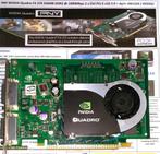 PNY NVIDIA Quadro FX370 256MB DDR2 PCI-E DVI & VGA 8500 GT, Computers en Software, Videokaarten, PCI-Express 2, Ophalen of Verzenden