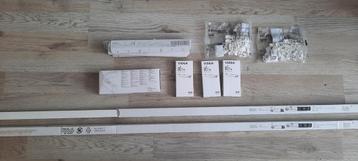 Ikea rails met toebehoren  beschikbaar voor biedingen