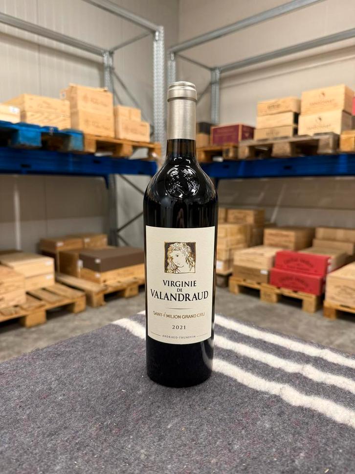 Virginie de Valandraud 2021 - Saint Emilion Grand Cru, Verzamelen, Wijnen, Nieuw, Rode wijn, Frankrijk, Vol, Ophalen of Verzenden