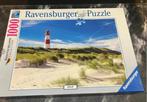 Ravensburger puzzel 1000 stukjes Deutschland Vuurtoren Sylt, Ophalen of Verzenden, Zo goed als nieuw
