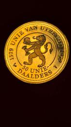 50 unie daalders goud proof kwaliteit, Verzenden, Vóór koninkrijk, Goud