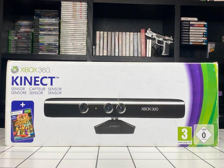 Kinect Sensor – Xbox 360 Accessoires – In Originele Doos, Spelcomputers en Games, Spelcomputers | Xbox | Accessoires, Gebruikt
