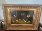Kippen schilderij van A Baars, Ophalen of Verzenden