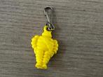Sleutelhanger Michelin pop geel - P1916, Ophalen of Verzenden, Nieuw, Knuffel of Figuurtje
