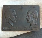 deutschland plaquette 1961 friedrich en alfred, Antiek en Kunst, Ophalen of Verzenden