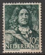 Nederland 1943 413 Zeeheld 10c, Gest, Postzegels en Munten, Ophalen of Verzenden, Na 1940, Gestempeld