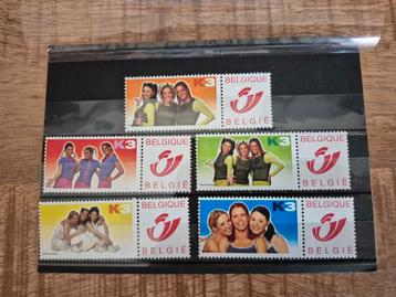 Nieuwe postzegels K3 originals beschikbaar voor biedingen