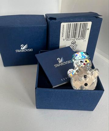 Swarovski Kristallen Sneeuwpop Broche beschikbaar voor biedingen
