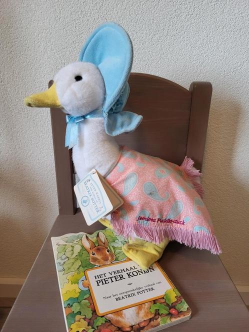 Jemima puddle-duck
Peter Rabbit / Beatrix Potter; 35 cm, Kinderen en Baby's, Speelgoed | Knuffels en Pluche, Nieuw, Eend, Ophalen of Verzenden