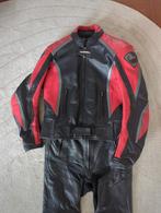 Motorpak Lookwell, leer zwart rood, Ophalen of Verzenden, Tweedehands