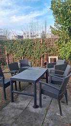 GRATIS Tuinmeubelset – tafel + 4 stoelen + lounge-setje, Ophalen, Gebruikt