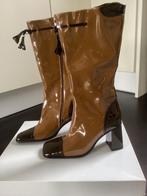 Laklaarzen Sandro Vicari maat 35, Ophalen, Hoge laarzen, Bruin, Nieuw