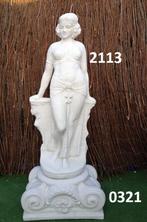Mata hari met zuil., Ophalen, Nieuw, Beton, Mensenbeeld