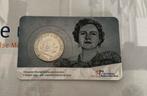 Laatste zilveren gulden 1963 coincard, Ophalen of Verzenden, Luxemburg, 2 euro
