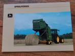 John Deere oprolpersen folder, Ophalen of Verzenden, Zo goed als nieuw