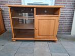 Stereo meubel blank eiken, Huis en Inrichting, Kasten | Dressoirs, Ophalen, Met deur(en), Eikenhout, 50 tot 100 cm