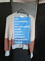 Gebreide trui Second Female maat m, Kleding | Dames, Maat 38/40 (M), Second Female, Blauw, Ophalen of Verzenden