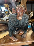 Oude Houten Sigaretten Aap Display, Ophalen of Verzenden