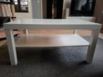 Mooie witte IKEA- salontafel met extra opbergniveau, Ophalen, 50 tot 100 cm, Zo goed als nieuw, Minder dan 50 cm