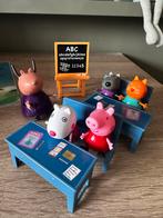 Peppa Pig School Klaslokaal + klas, Ophalen of Verzenden, Zo goed als nieuw, Jongen of Meisje