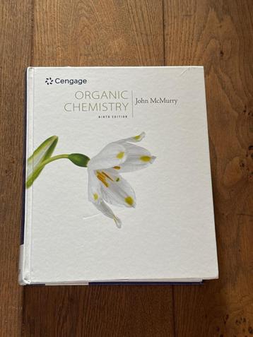 Organic Chemistry, ninth edition, John McMurry beschikbaar voor biedingen