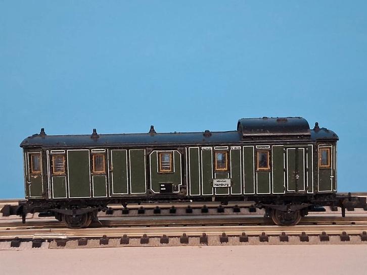 Rijtuig tijdperk 1/2 n spoor, Hobby en Vrije tijd, Modeltreinen | N-Spoor, Gebruikt, Wagon, Gelijkstroom, Overige merken, Ophalen of Verzenden