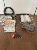 Nintendo wii+ spellen+ benodigdheden, Ophalen, Gebruikt, Met 1 controller, Met games