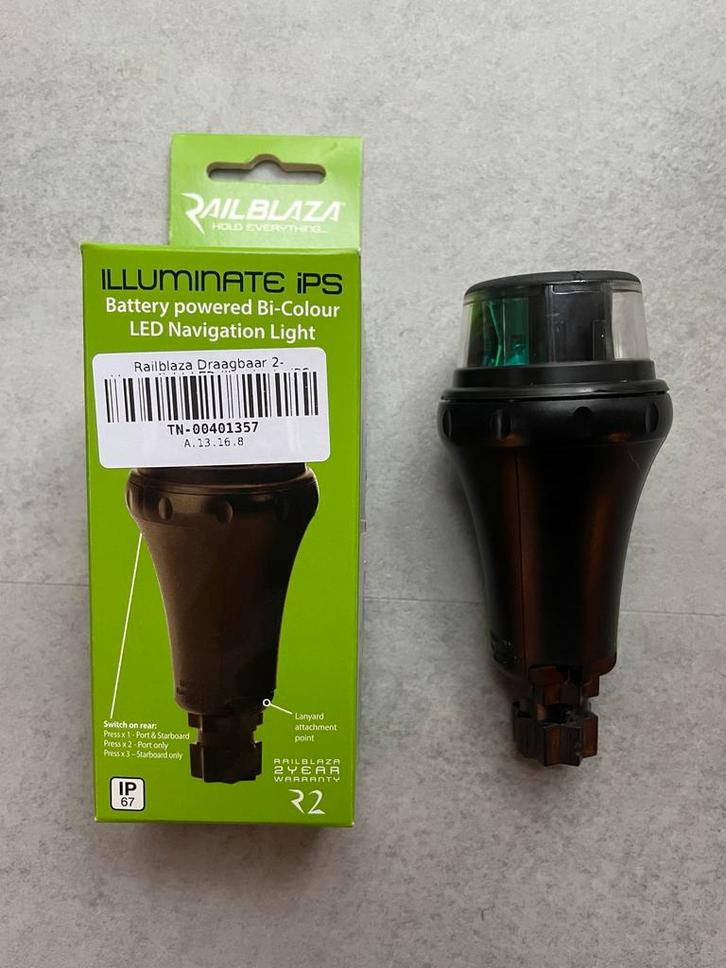 Railblaza Draagbaar 2-kleuren LED Licht iPS boot lamp, Watersport en Boten, Navigatiemiddelen en Scheepselektronica, Nieuw, Overige typen
