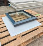 Platdakraam 50x50 + schuine opstand, Doe-het-zelf en Verbouw, Glas en Ramen, Ophalen, Minder dan 80 cm, Minder dan 80 cm, Zo goed als nieuw