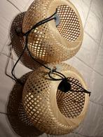 Nieuwe rieten lamp Jysk, Huis en Inrichting, Ophalen, Nieuw, Hout, Minder dan 50 cm