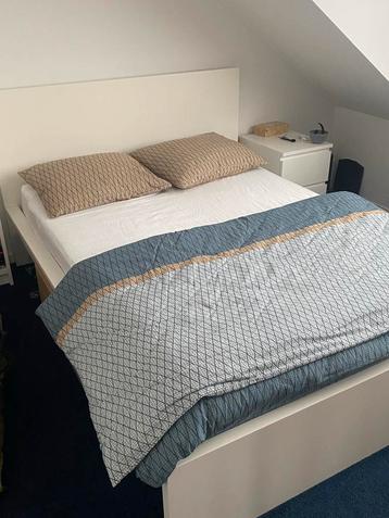 IKEA Malm Tweepersoonsbed 140 x 200 (wit)