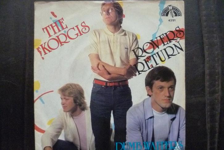 the korgis - rovers return, Cd's en Dvd's, Vinyl Singles, Zo goed als nieuw, Single, Overige genres, 7 inch, Ophalen of Verzenden