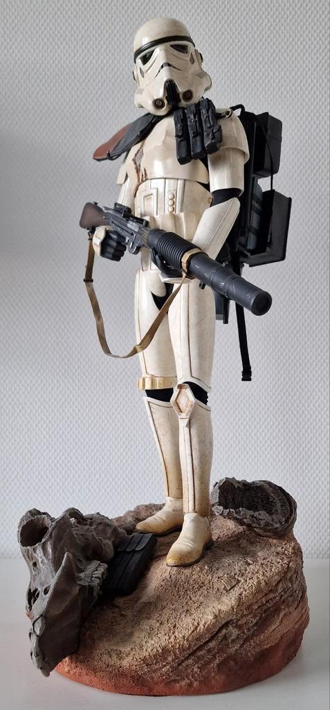 Sideshow Star Wars Sandtrooper Premium Format, Verzamelen, Beelden en Beeldjes, Zo goed als nieuw, Ophalen of Verzenden