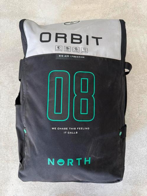 North Orbit 2025 8m, Watersport en Boten, Kitesurfen, Gebruikt, Kite, 8 m², Geen board, Ophalen