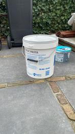 Stuc pasta en Histor Monodek - halve emmers, Doe-het-zelf en Verbouw, Verf, Beits en Lak, Ophalen, Gebruikt, Wit, Verf