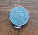 1/2 Gulden Wilhelmina 1930 als hanger, Postzegels en Munten, Munten | Nederland, Ophalen of Verzenden, Koningin Wilhelmina, ½ gulden