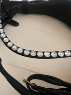 Hoofdstel Horsegear Aquila Deluxe zwart COB anatomisch, Dieren en Toebehoren, Paarden en Pony's | Hoofdstellen en Tuigage, Ophalen of Verzenden