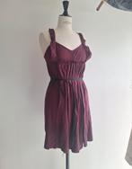 Sonia Rykiel jersey babydoll paars small medium vintage, Maat 38/40 (M), Paars, Ophalen of Verzenden, Gedragen