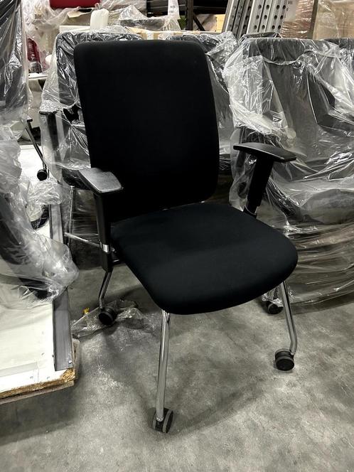 Bureaustoelen – 11 stuks, Huis en Inrichting, Bureaustoelen, Gebruikt, Bureaustoel, Zwart, Ophalen
