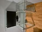 glazen bureau meubel, Huis en Inrichting, Ophalen, Gebruikt