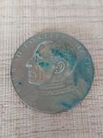 Bronzen Penning 1950 PIUS XII PONTIFEX MAXIMUS, Ophalen of Verzenden, Overige materialen