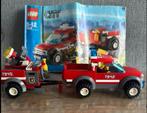 Lego 7942 Brandweer pick-up truck met aanhanger compleet, Kinderen en Baby's, Speelgoed | Duplo en Lego, Ophalen of Verzenden